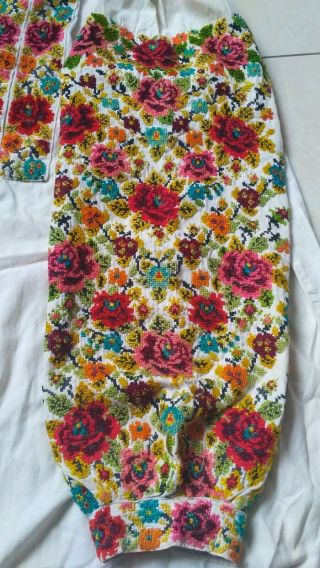 BIG Ukrainian vintage embroidered blouse,  1930 - 1940,  XL - 2XL,  Ukraine 2
