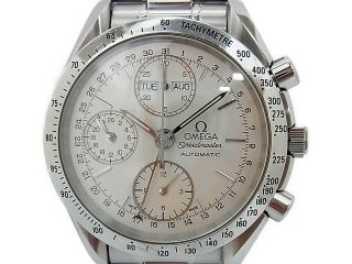 OMEGA Speedmaster Chronograph Automatic Triple Calendar Watch 3521.  30 w/Box 2