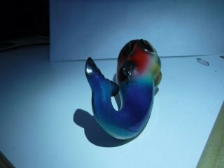VINTAGE RARE FISH WHALE DOLPHIN MADE USA CELLULOID Excelllent Conditio 4