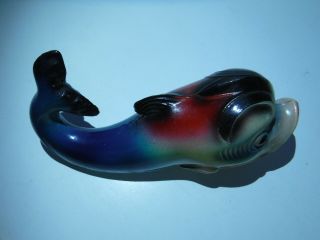 VINTAGE RARE FISH WHALE DOLPHIN MADE USA CELLULOID Excelllent Conditio 5