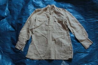 Rare Wwii M43 Soviet Russian Red Army Linen Tunic/gymnasterka.