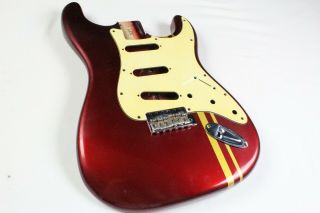 Mjt Official Custom Vintage Age Nitro Guitar Body By Mark Jenny Vts Candy Red