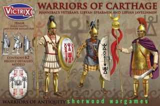 28mm Carthaginian Infantry Warriors By Victrix,  Hail Caesar,  Swordpoint Ancients