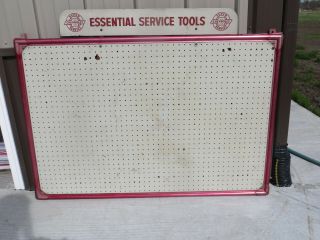 Vtg 1950s Chevrolet Service Special Essential Tools Board / Sign - 48 " X37 "