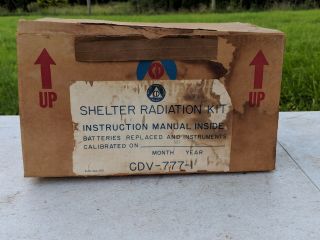 State Civil Defense Commission Shelter Radiation Kit