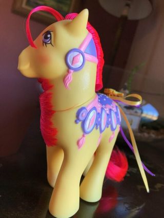 Vtg G1 My Little Pony Merry Go Round DIAMOND DREAMS - RARE Carousel Pony,  Nmint 2