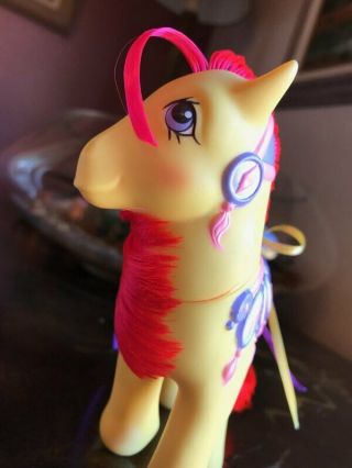 Vtg G1 My Little Pony Merry Go Round DIAMOND DREAMS - RARE Carousel Pony,  Nmint 4