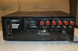 Vintage Yamaha M - 65 Natural Sound Stereo Power Amplifier. 6