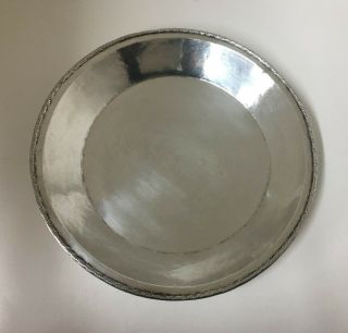 A Finest Large Antique Spanish Colonial Silver Basin Dish Bowl 14.  5 " Dia 1214 Gr