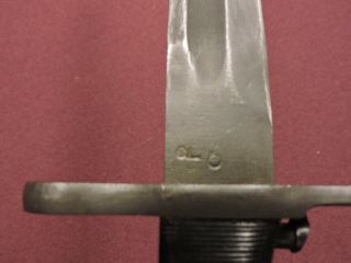 Rare Ol & Ufh 1943 M1 Garand Bayonet Union Fork & Hoe Us Oneida Limited