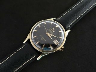 VINTAGE OMEGA CONSTELLATION PIE PAN GOLD & STEEL AUTOMATIC CAL 561 11