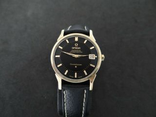 VINTAGE OMEGA CONSTELLATION PIE PAN GOLD & STEEL AUTOMATIC CAL 561 4
