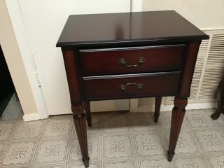 Bombay Company Side Table X 2 - Drawers Night Stand/side Table