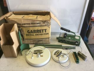Vintage Garrett Ads Vlf/tr Deepseeker Metal Detector