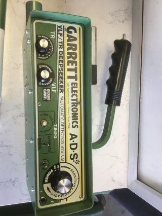 Vintage Garrett ADS VLF/TR Deepseeker Metal Detector 3