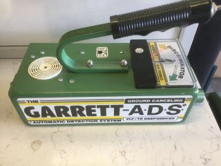 Vintage Garrett ADS VLF/TR Deepseeker Metal Detector 5