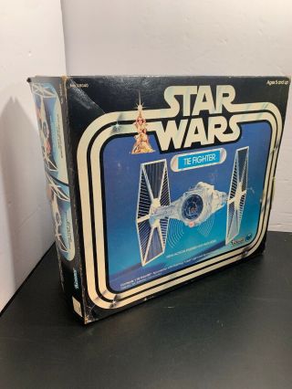 Vintage Star Wars Imperial Tie Fighter Complete With Blue Box 10