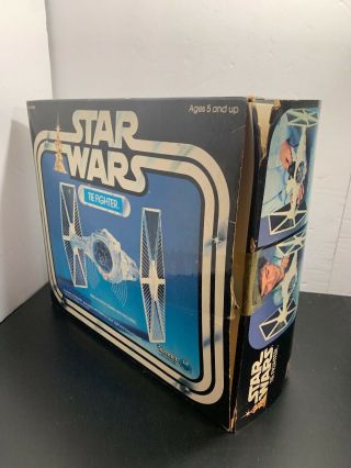 Vintage Star Wars Imperial Tie Fighter Complete With Blue Box 11