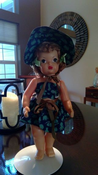 Vintage Terri Lee Pat.  Pend.  Doll With Clothing