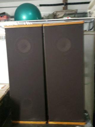 Vintage Dcm Time Frame Tf 250 Speakers.  Consequently Serial Numbers.