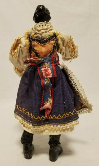 Vintage Female Swiss 1920 - 1930 Bucherer SABA Doll 2