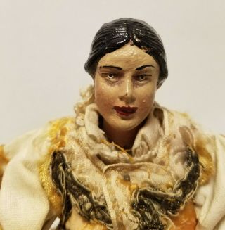 Vintage Female Swiss 1920 - 1930 Bucherer SABA Doll 4