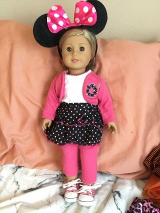 American Girl Doll Tenney Grant With Tons Of Clothes And Accessories 7