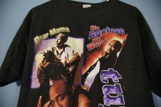Vintage 2Pac Tupac Shakur All Eyez On Me Dear Mama Me Against The World T Shirt 12