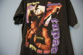 Vintage 2pac Tupac Shakur All Eyez On Me Dear Mama Me Against The World T Shirt