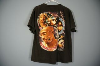 Vintage 2Pac Tupac Shakur All Eyez On Me Dear Mama Me Against The World T Shirt 7