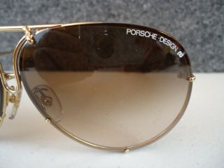 NOS Vintage Porsche Design By Carrera Gold Aviator 5623 - 46 Made In Austria 3