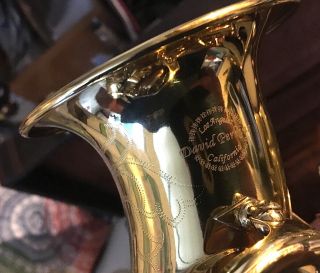 VINTAGE CURVED SOPRANO SAXOPHONE UNMARKED RECENTLY LISTED 6