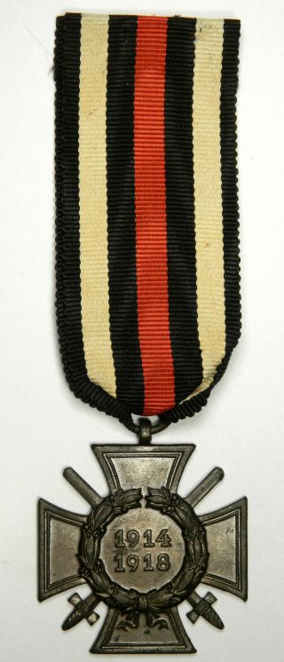 1934 Germany The Honour Cross Of The World War 1914 - 1918 Rare