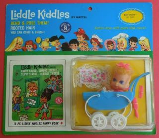 Vhtf Vintage Nrfb Mattel Baby Liddle Liddle Kiddles 3587