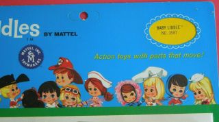 VHTF Vintage NRFB Mattel Baby Liddle Liddle Kiddles 3587 3