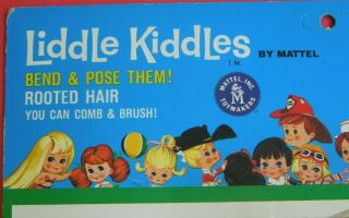 VHTF Vintage NRFB Mattel Baby Liddle Liddle Kiddles 3587 4
