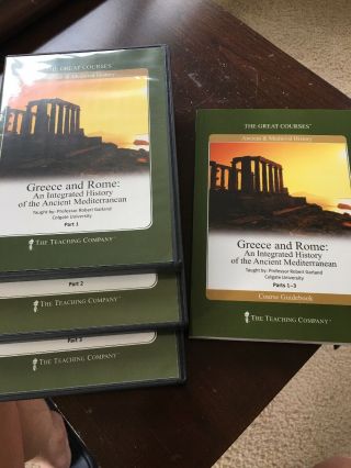 The Great Courses: Greece & Rome,  Integrated History Of Ancient Mediterranean