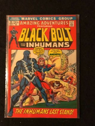 Vintage Marvel Comics Adventures Featuring The Inhumans 1,  2,  3,  4,  5,  6,  7, 11