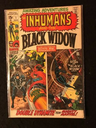 Vintage Marvel Comics Adventures Featuring The Inhumans 1,  2,  3,  4,  5,  6,  7, 2