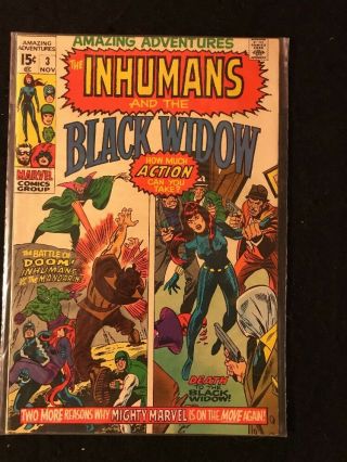 Vintage Marvel Comics Adventures Featuring The Inhumans 1,  2,  3,  4,  5,  6,  7, 4