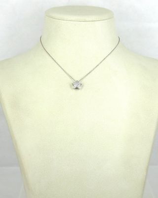 Rare Gerard 0.  50ct EF/VS Perfect Cut Diamond & 18K White Gold Star Necklace 5