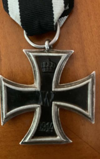 Wwi Iron Cross (second Class) Stamped Sy (sy & Wagner)