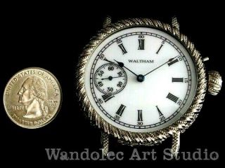 WALTHAM Vintage Men ' s Wrist Watch RIVERSIDE Mechanical American Mens Wristwatche 11