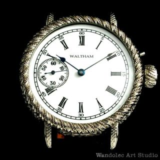 WALTHAM Vintage Men ' s Wrist Watch RIVERSIDE Mechanical American Mens Wristwatche 3