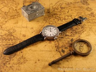 WALTHAM Vintage Men ' s Wrist Watch RIVERSIDE Mechanical American Mens Wristwatche 4