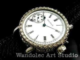 WALTHAM Vintage Men ' s Wrist Watch RIVERSIDE Mechanical American Mens Wristwatche 8