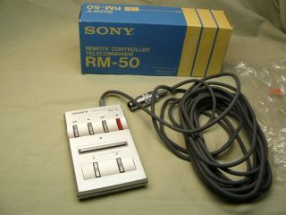Vintage Sony Rm - 50 Telecommande Remote Controller
