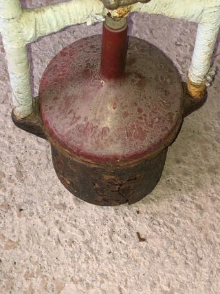 Rarely Seen Complete Japanese Buoy With Battery,  Light,  Glass Rope Float 5