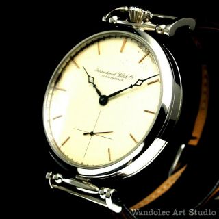 Iwc Schaffhausen Vintage Mens Wristwatch Mechanical Men 