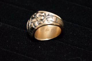 FORDHAM UNIVERSITY GOLD 10K CLASS RING 1976 12